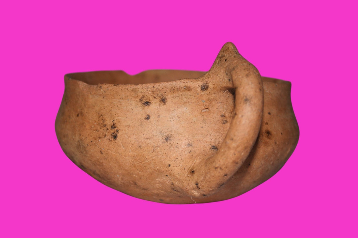Holy Land Artifact Authentic 4000 Year Old Cup Time of Abraham 2000 BC COA J116