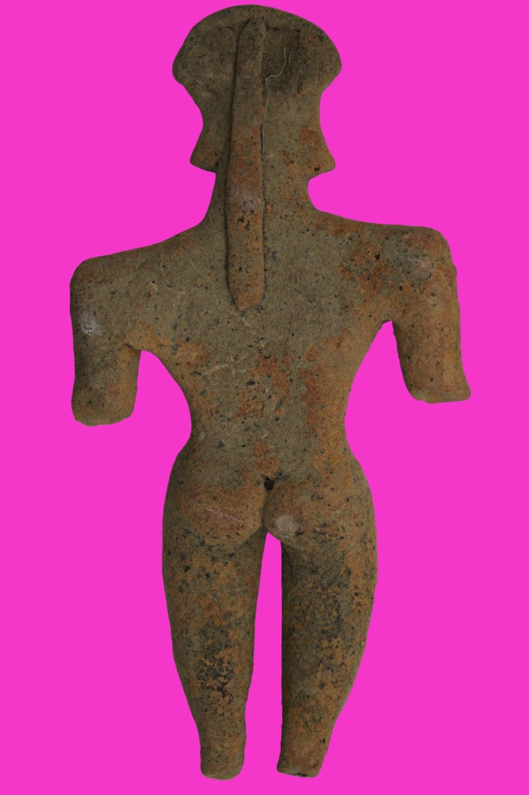 Pre Columbian Artifact 6 in Female Shaft Tomb Figure Colima Mexico 100BC COA 279