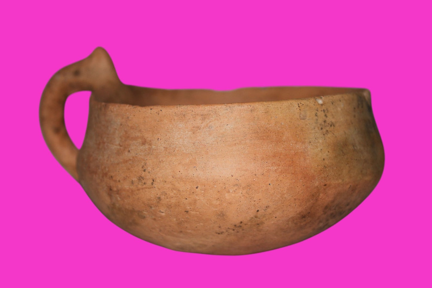 Holy Land Artifact Authentic 4000 Year Old Cup Time of Abraham 2000 BC COA J116