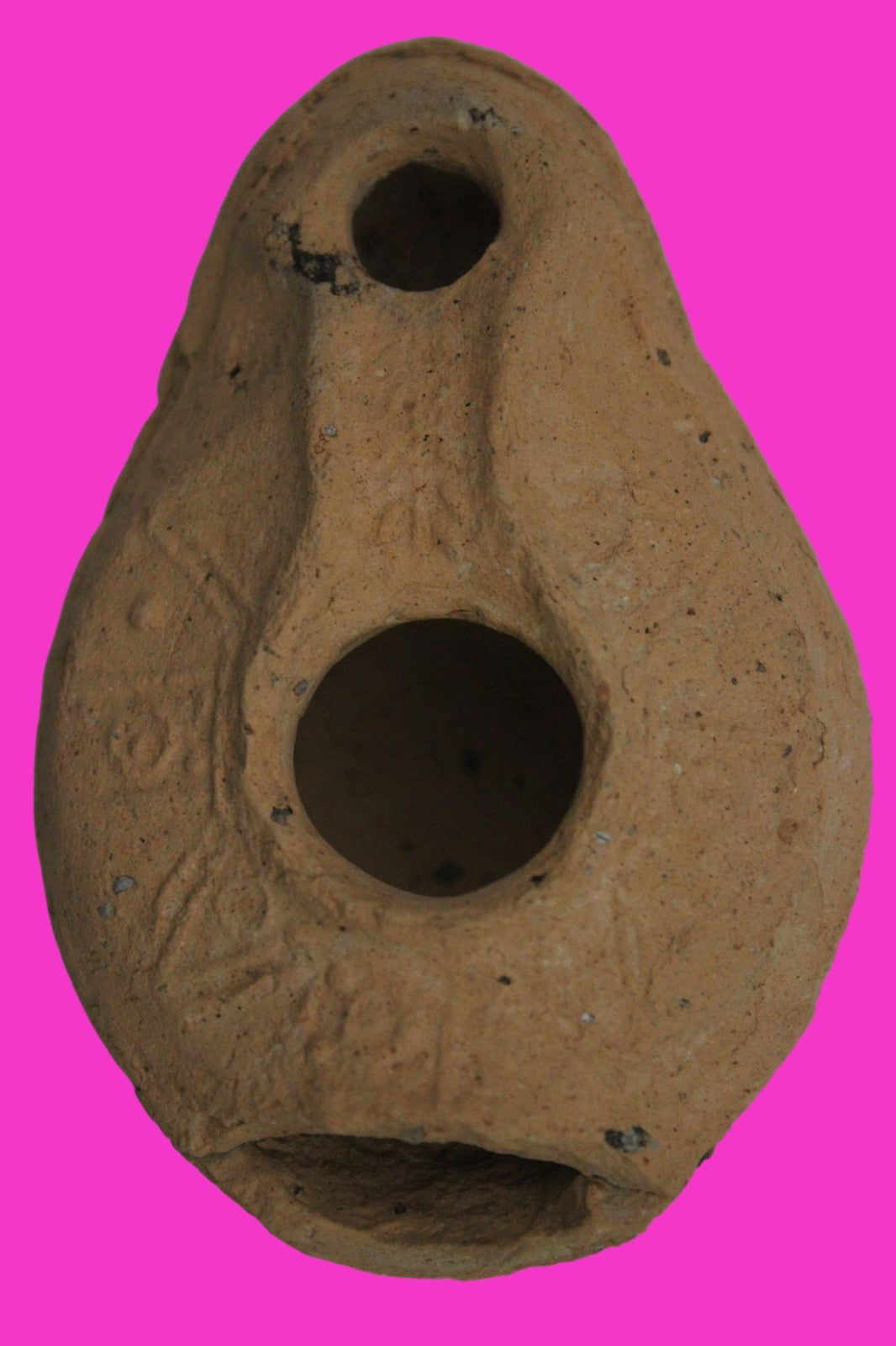 Ancient Holy Land Oil Lamp Artifact  From Jesus Christ Homeland 400-600AD COA 42