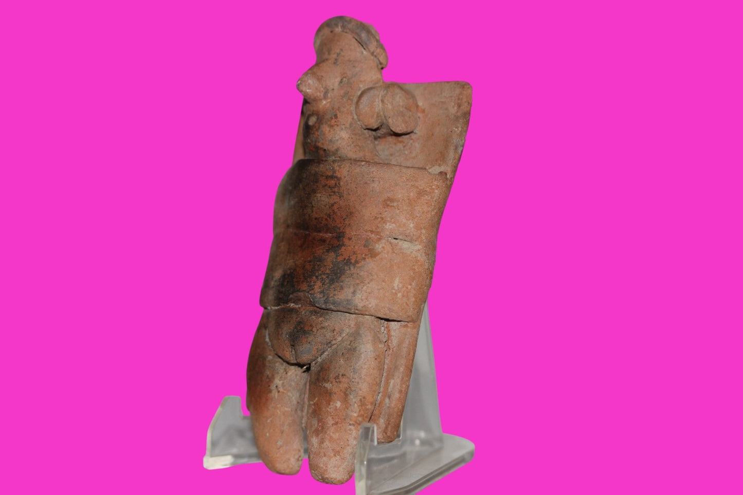 Pre Columbian Artifact Authentic Tomb Burial Figure Colima Mexico 100 BC COA 229
