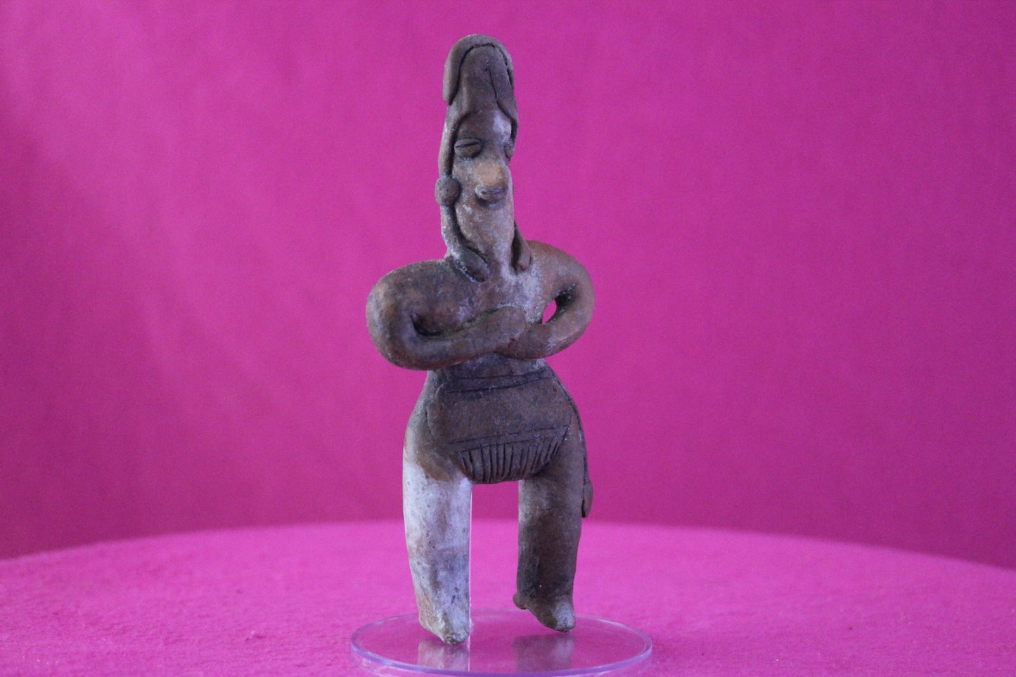 Pre Columbian Artifact Authentic Pretty Lady Tomb Figure Colima Mexico COA 195