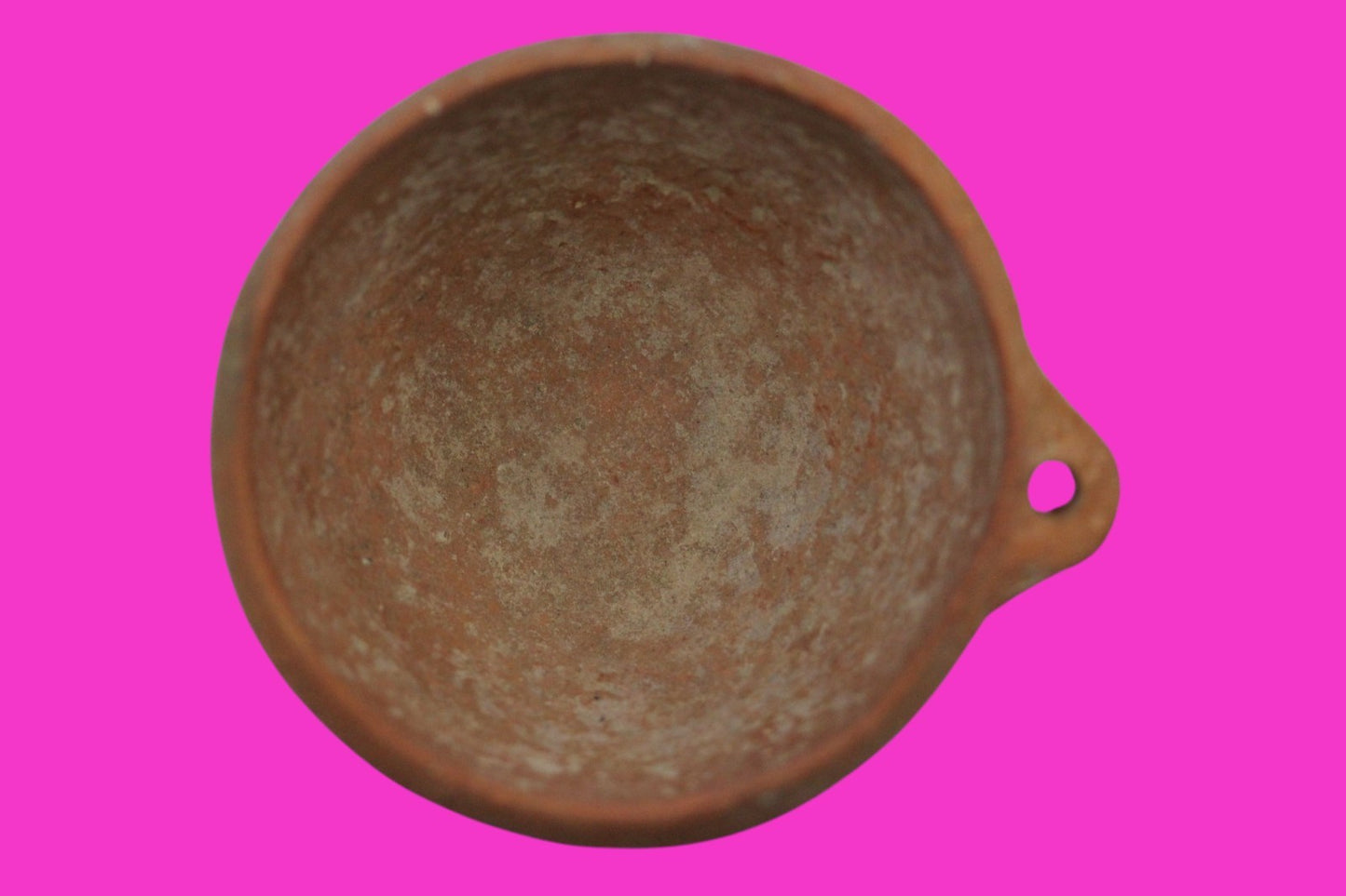 Holy Land Artifact Authentic 4000 Year Old Cup Time of Abraham 2000 BC COA J121