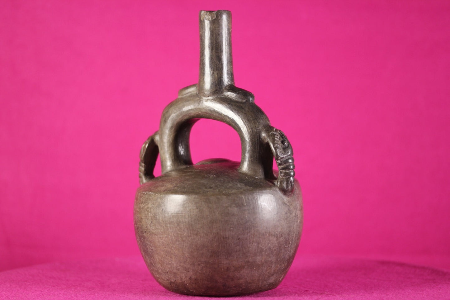 Pre Columbian Authentic Artifact Lobster  Pottery Jar 750-1375 AD Sican Peru J49