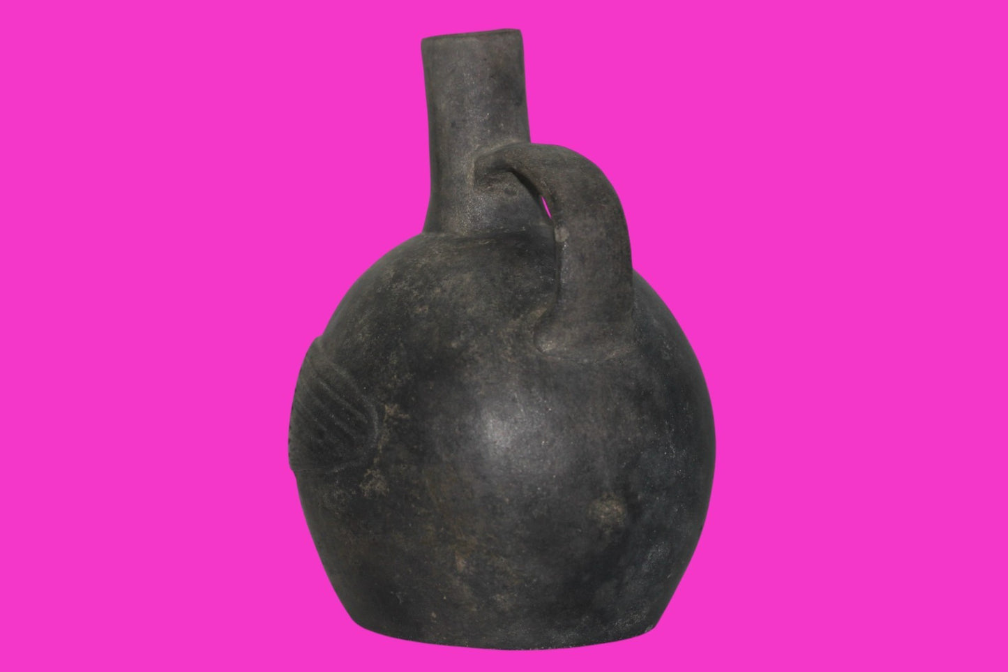 Pre Columbian Artifact Authentic Inca Water Vessle 1425 to 1500 AD Peru COA 219