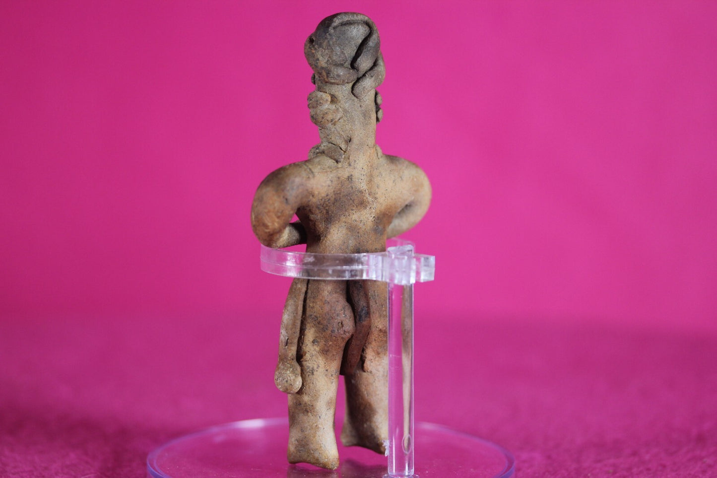 Authentic Pre Columbian Artifact Tomb Figure Colima Mexico 100 BC-250 AD COA 139