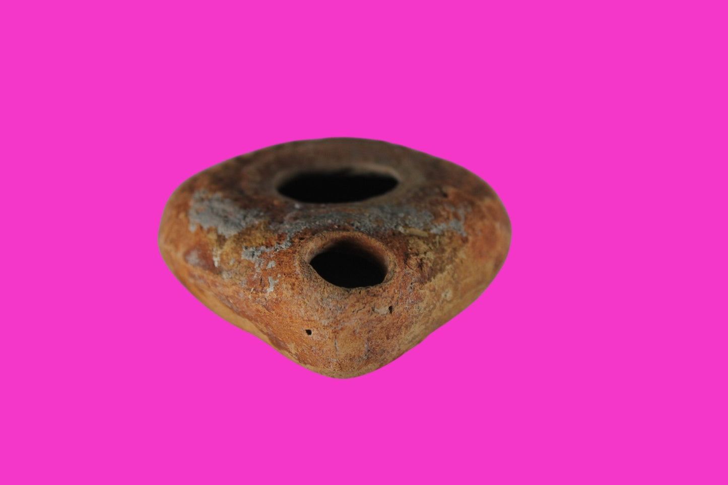 Ancient Holy Land Oil Lamp Artifact Jesus Christ Homeland 100BC-400AD COA 16