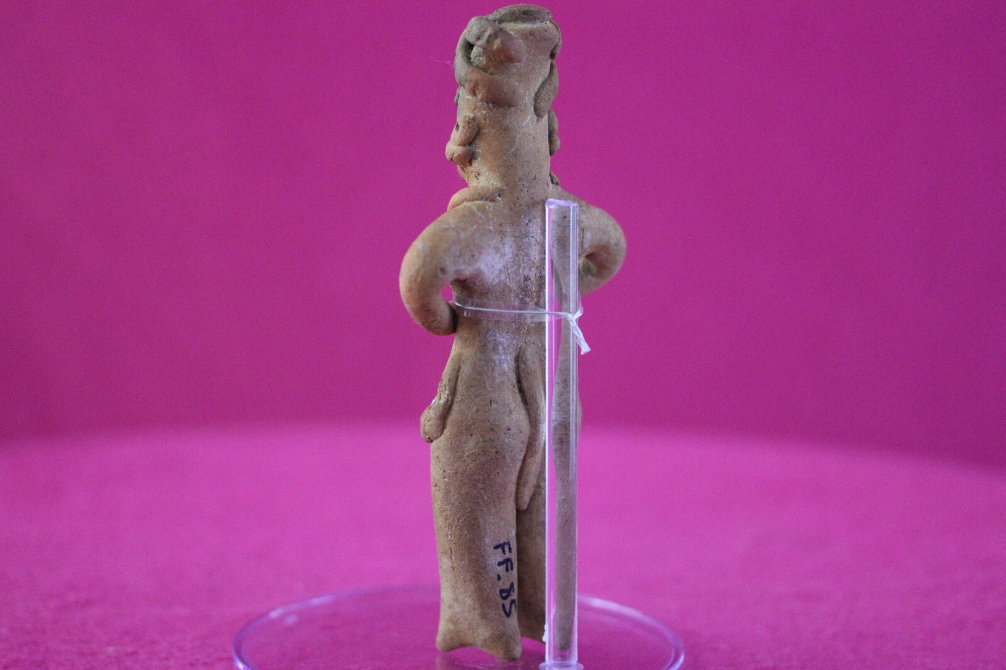 Pre Columbian Authentic Artifact Tomb Figure Colima Mexico 100 BC-250 AD COA 162