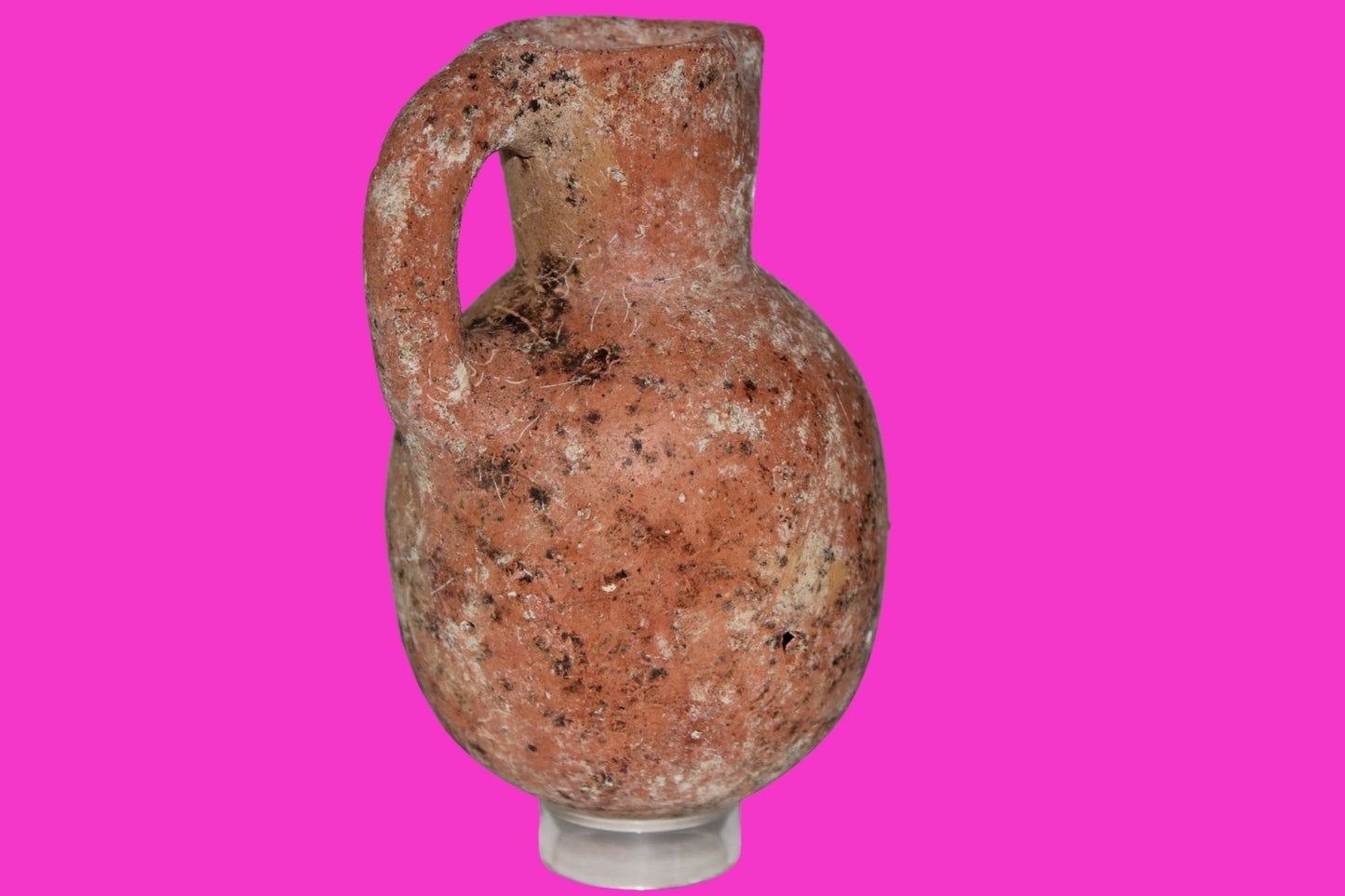 Ancient Holy Land Artifact Jug From Time of Jesus Christ 100 BC - 100 AD COA 16