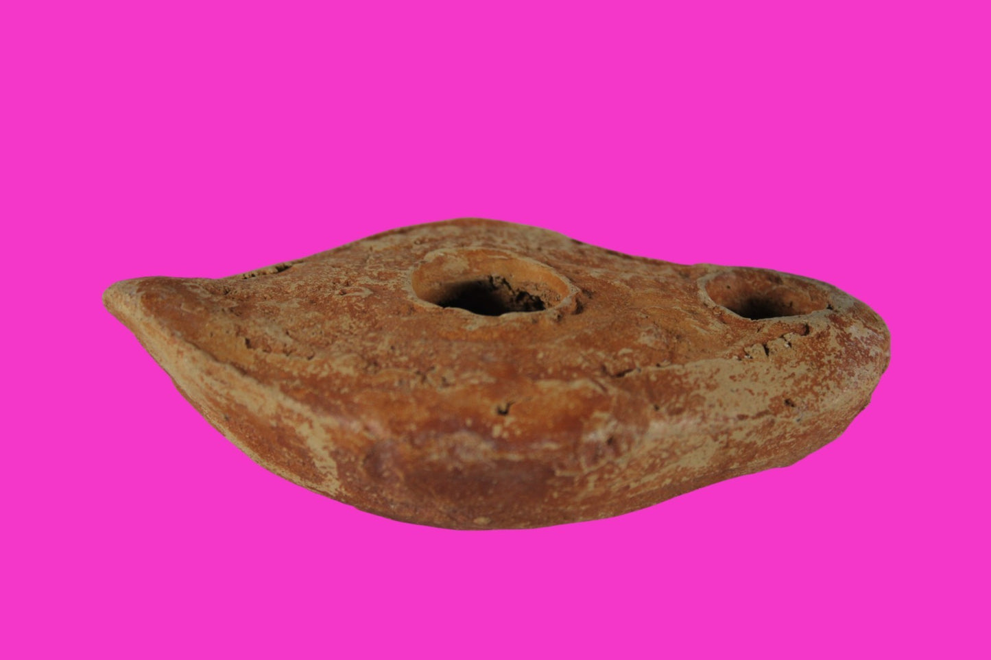 Ancient Holy Land Oil Lamp Artifact  From Jesus Christ Homeland 400-600AD COA 38