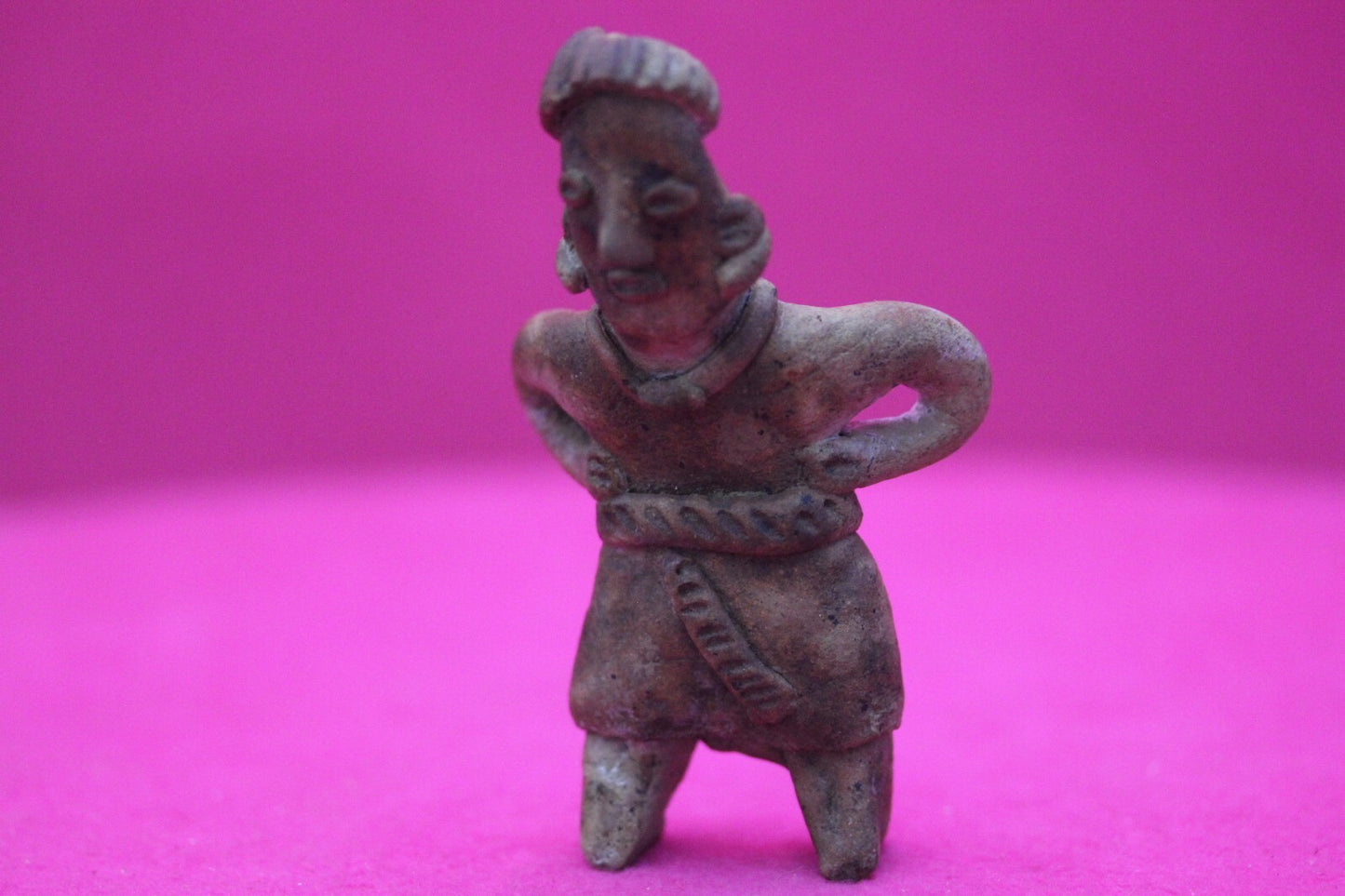 Pre Columbian Artifact Authentic Rare Grandma Tomb Figure Colima Mexico  COA 154