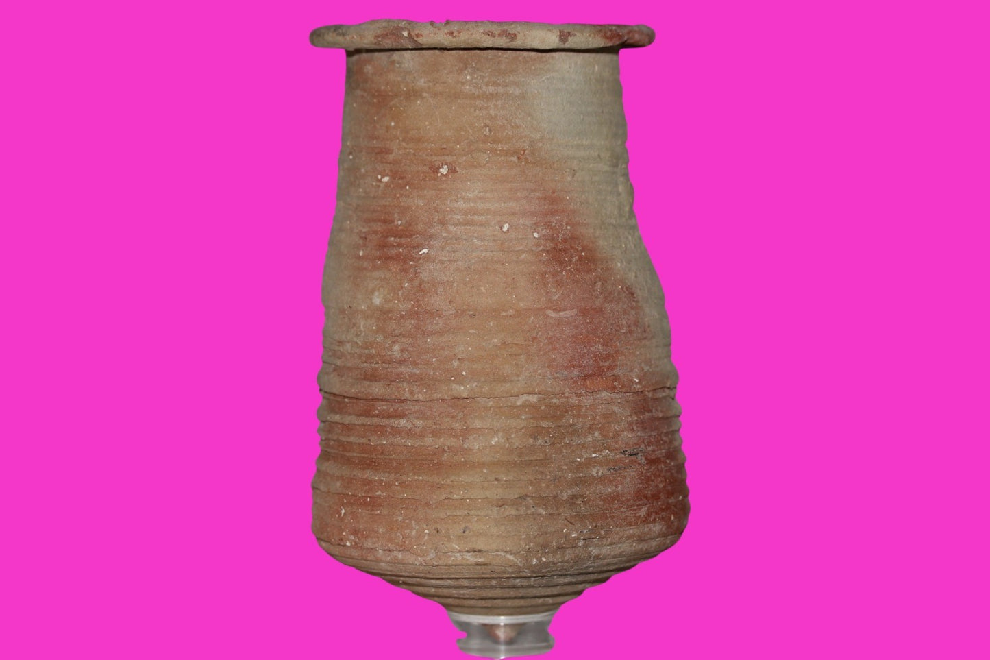Holy Land Artifact Authentic Large Beaker Found in Israel 400 BC-600 AD COA J128