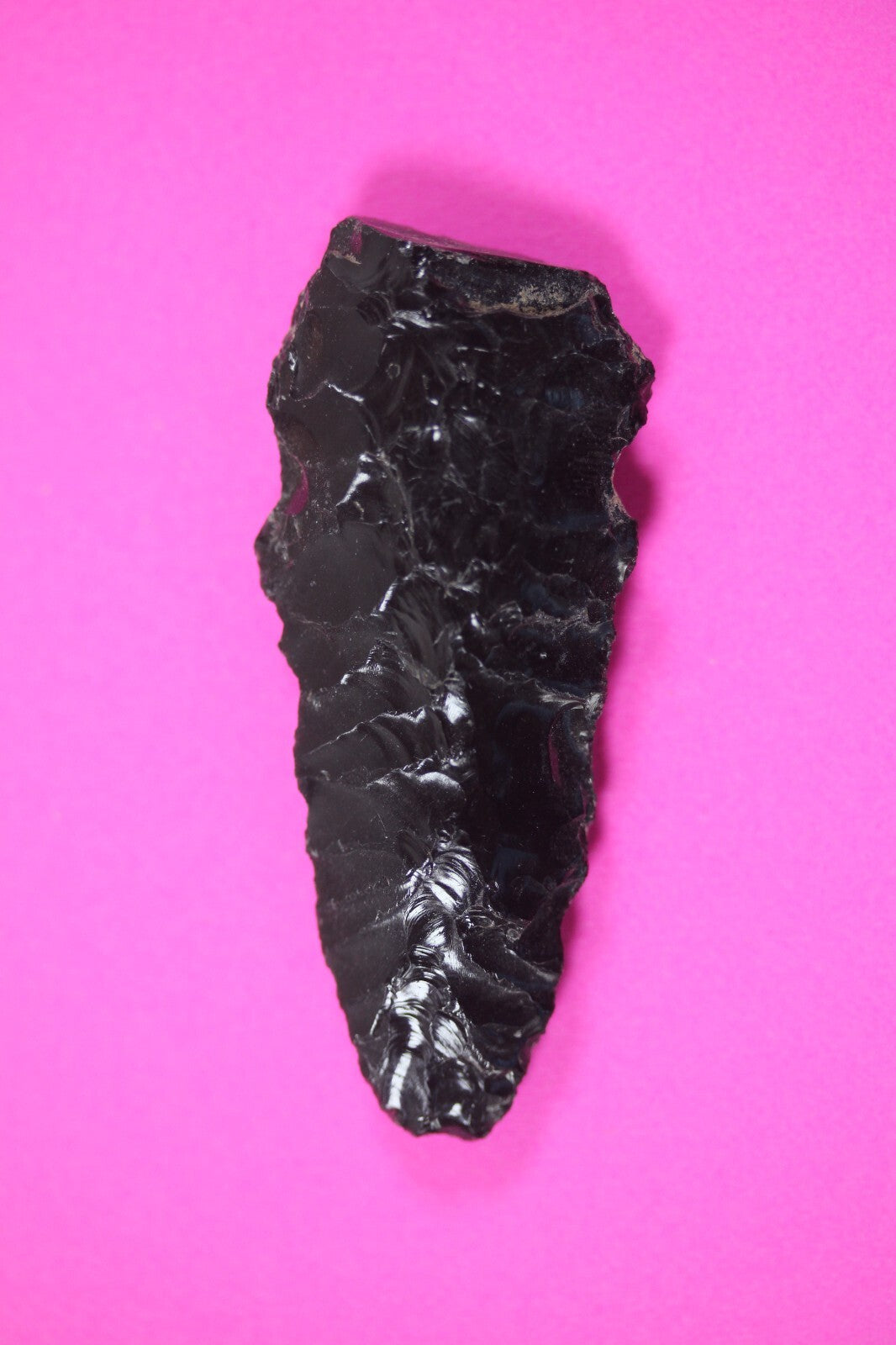 Pre Columbian Artifact Authentic Aztec Arrowhead Battle of Mexico City COA 41