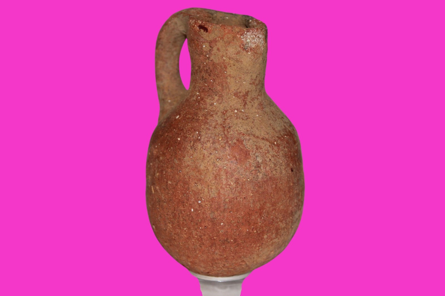 Ancient Holy Land Artifact Jug From Time of Jesus Christ 100 BC - 100 AD COA 18