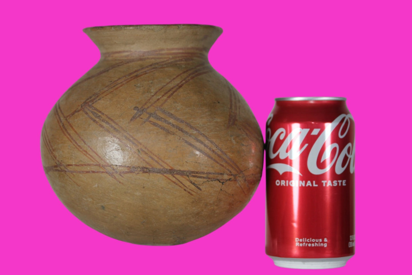 Pre Columbian Authentic Artifact Michoacan Large Olla Mexico 100 - 400BC COA J36