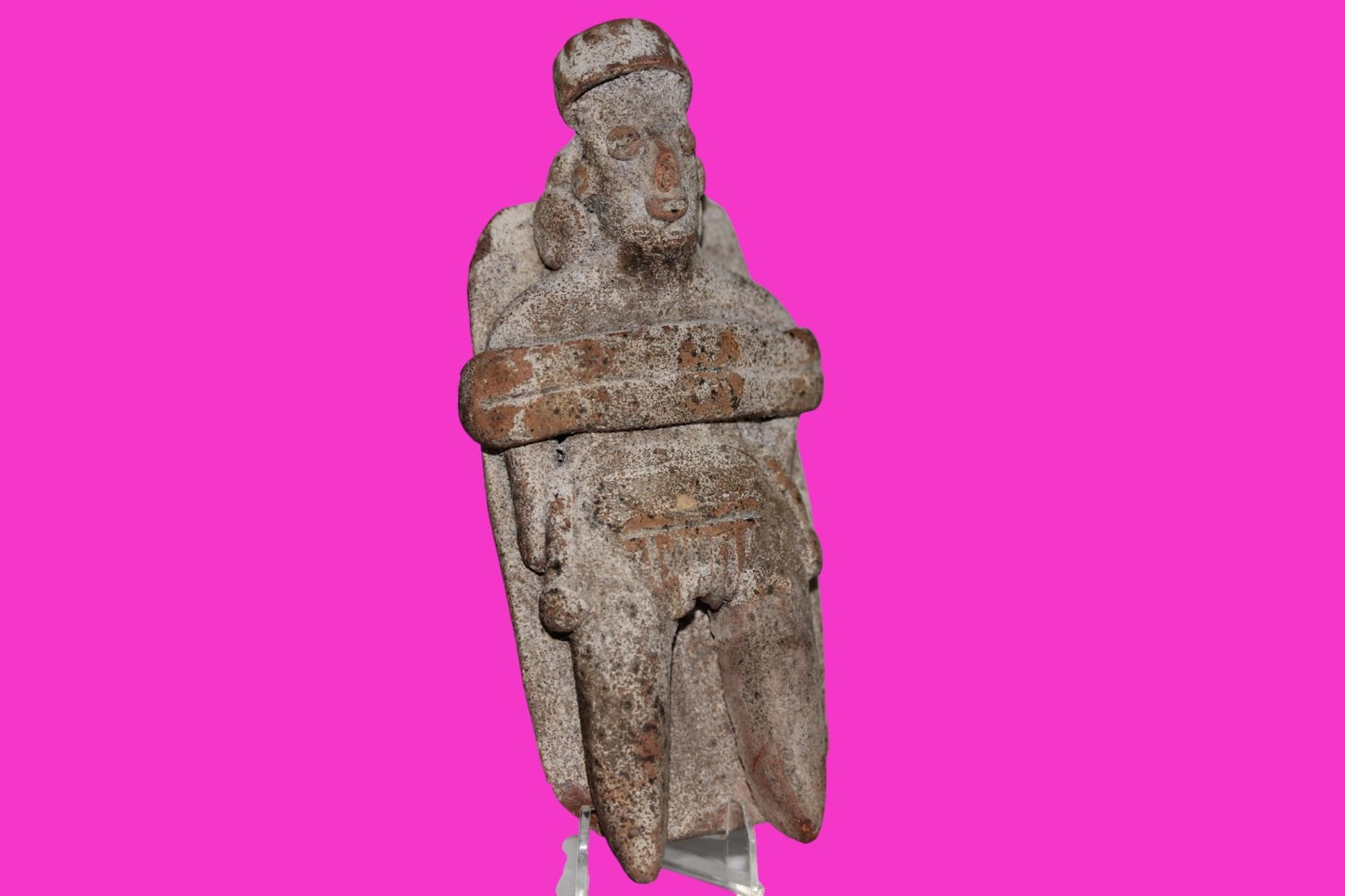 Pre Columbian Artifact Authentic Tomb Burial Figure Colima Mexico 100 BC COA 226