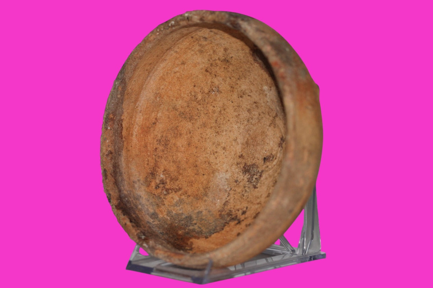 Holy Land Artifact Authentic 4000 Year Old Bowl Time of Abraham 2000 BC COA J126