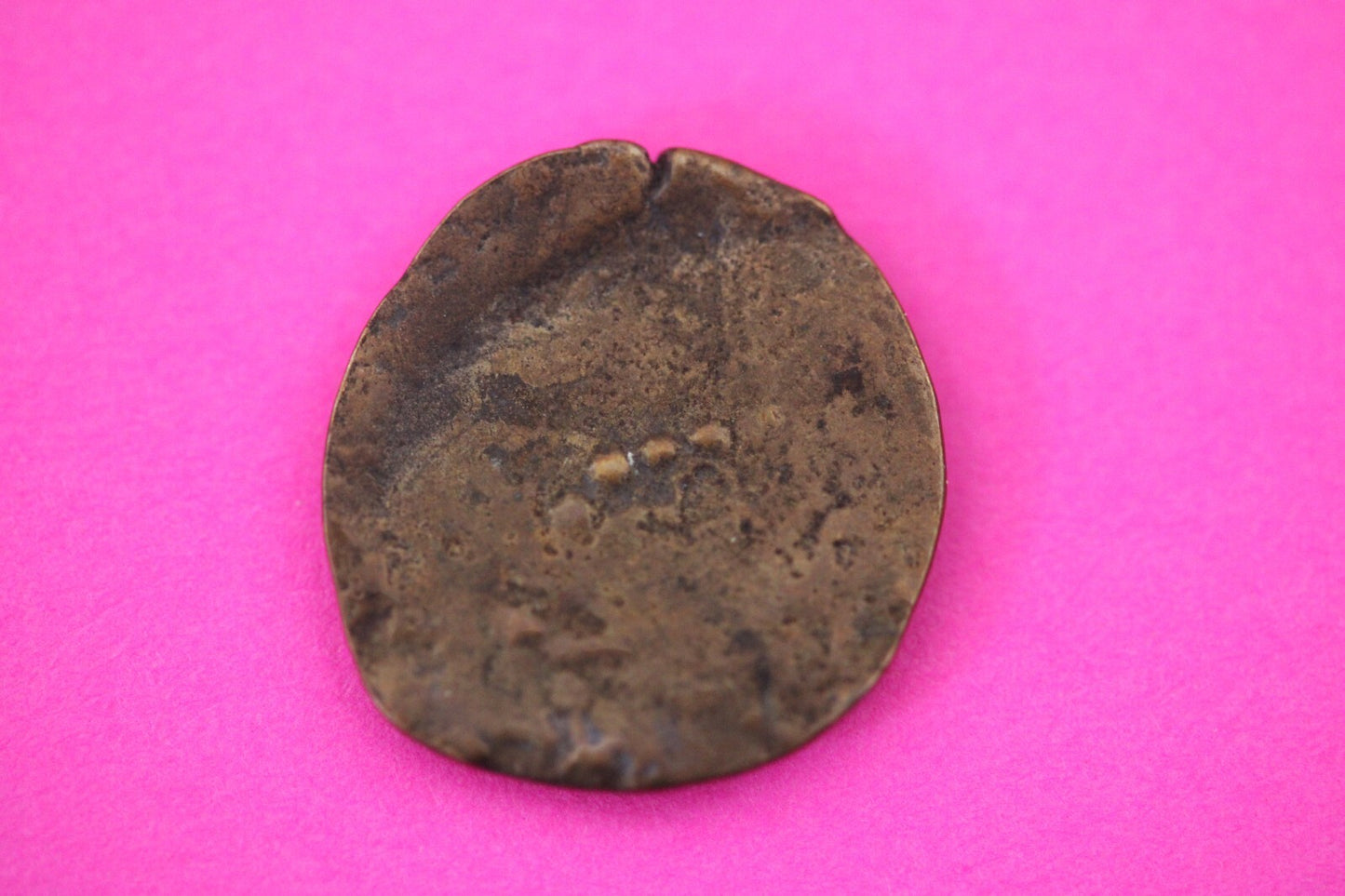 Authentic Jesus Christ Era Holy Land Widow's Mite Artifact 50 BC - 50 AD COA 002