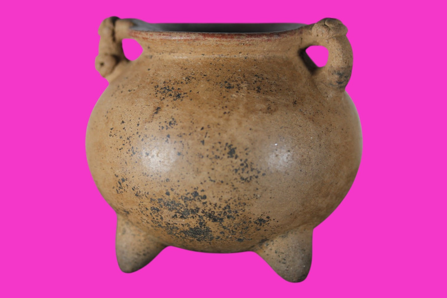 Pre Columbian Authentic Artifact  Tripod Bowl Nicoya Costa Rica 700 AD COA J07