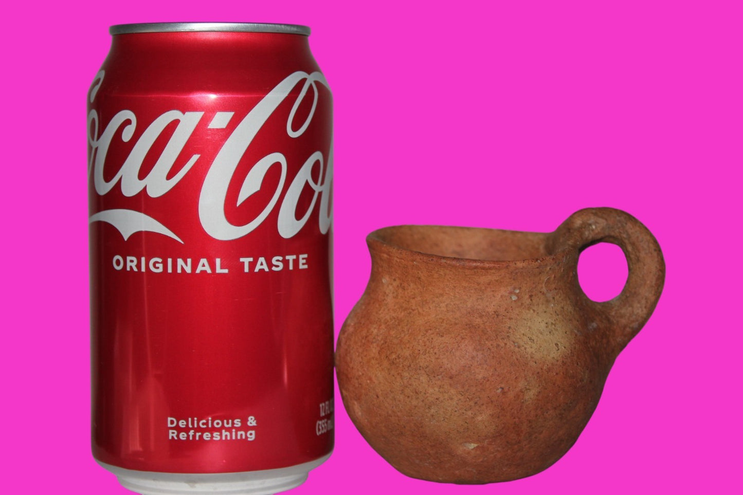 Holy Land Artifact Ancient 4000 Year Old Cup Time of Abraham 2000 BC COA J119