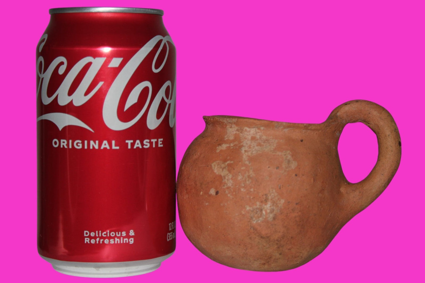 Holy Land Artifact Authentic 4000 Year Old Cup Time of Abraham 2000 BC COA J120