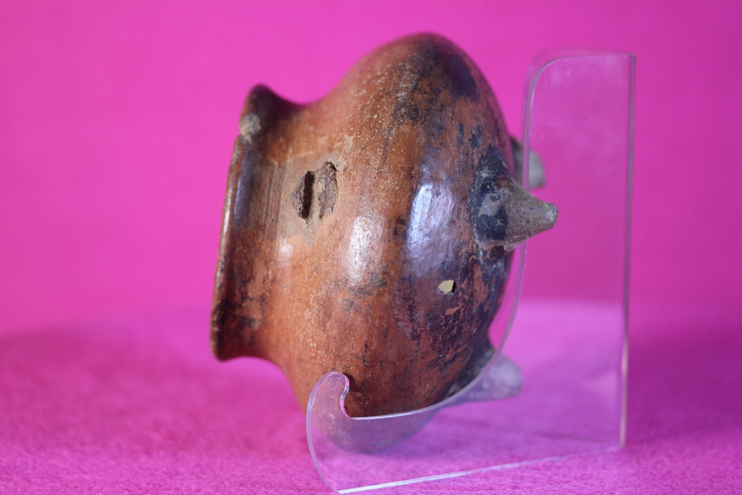 Pre Columbian Artifact Authentic Tripod Bowl Colima Mexico 200 BC-500 AD COA J91