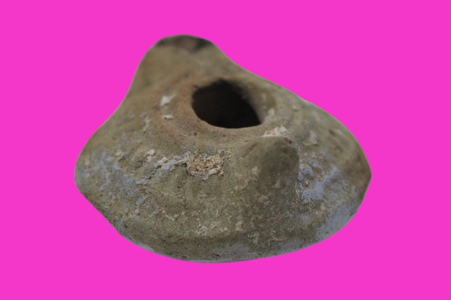 Ancient Holy Land Oil Lamp Artifact From Jesus Christ Home Land 100-500AD COA 67