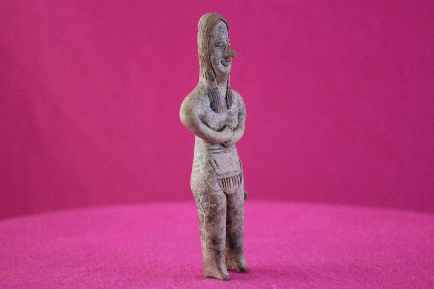 Pre Columbian Authentic Artifact Tomb Figure Colima Mexico 100 BC-250 AD COA 167