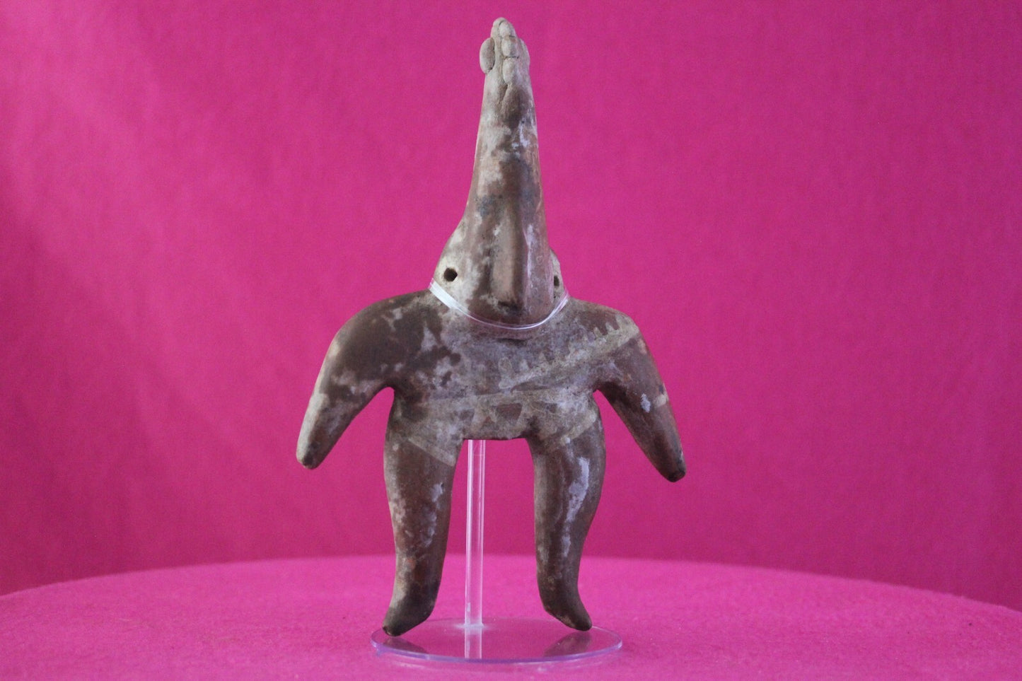 Pre Columbian Authentic Artifact Tomb Figure Colima Mexico 100 BC-250 AD COA 168