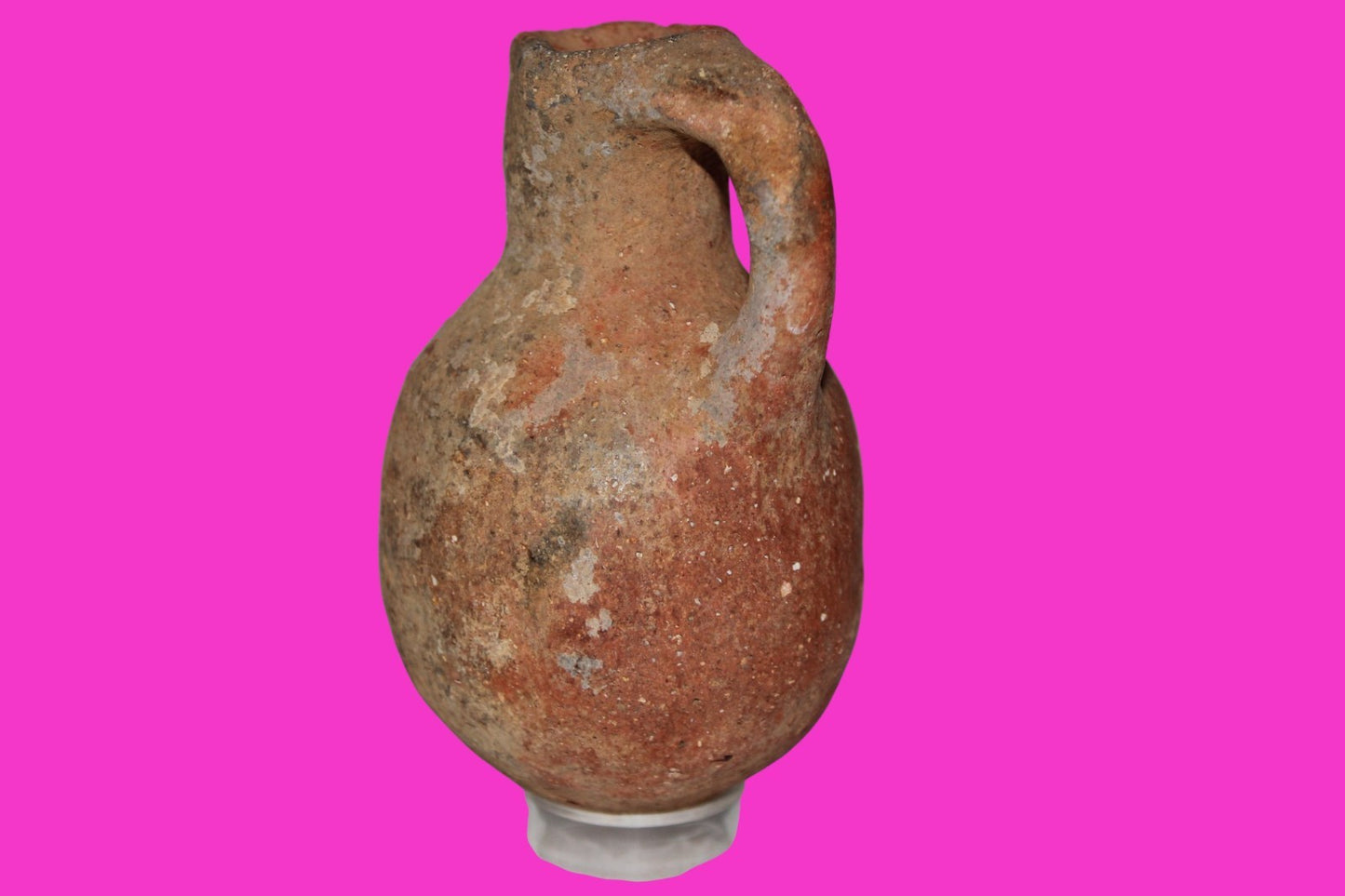 Ancient Holy Land Artifact Jug From Time of Jesus Christ 100 BC - 100 AD COA 18