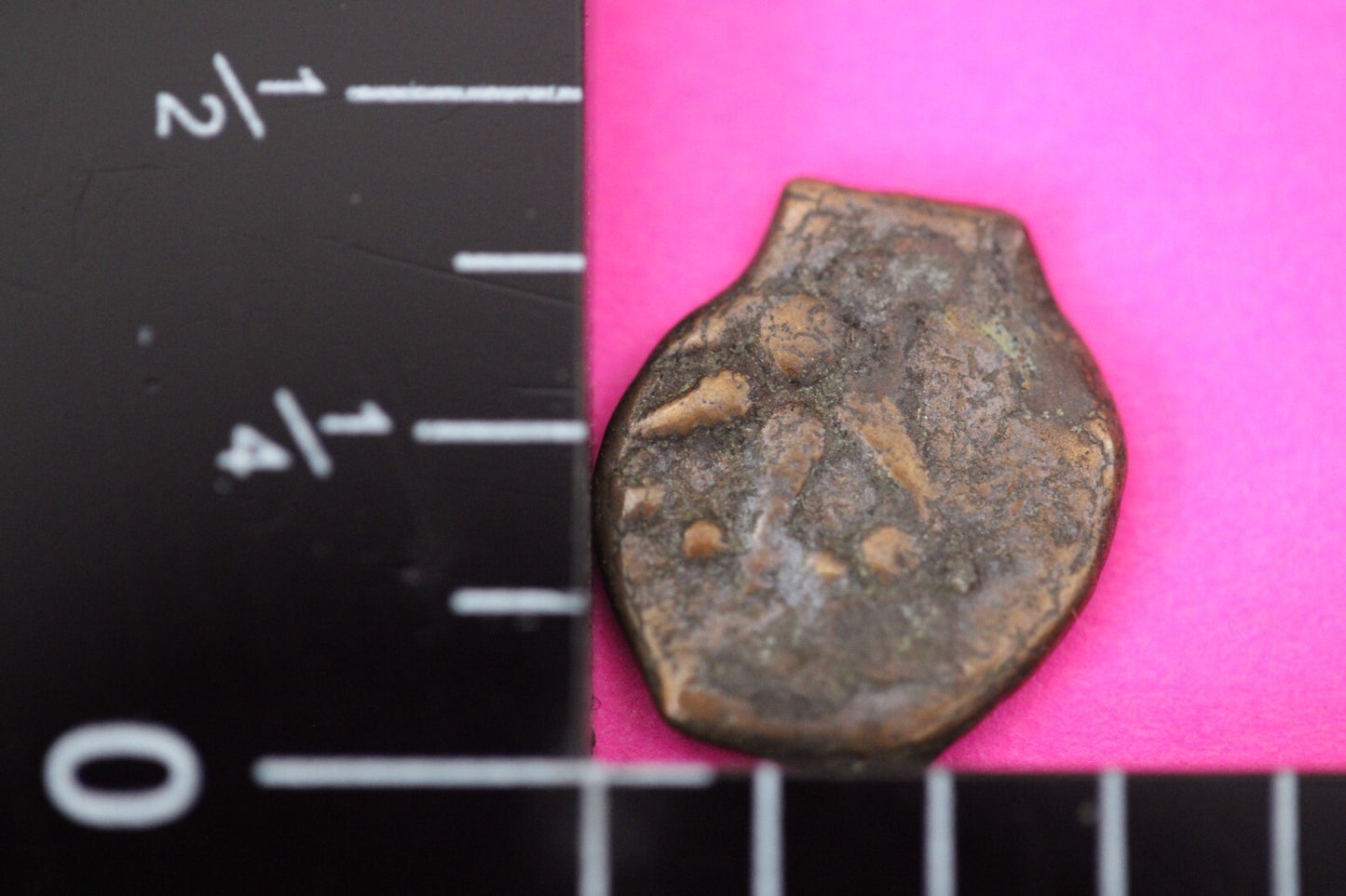 Authentic Jesus Christ Era Holy Land Widow's Mite Artifact 50 BC - 50 AD COA 018