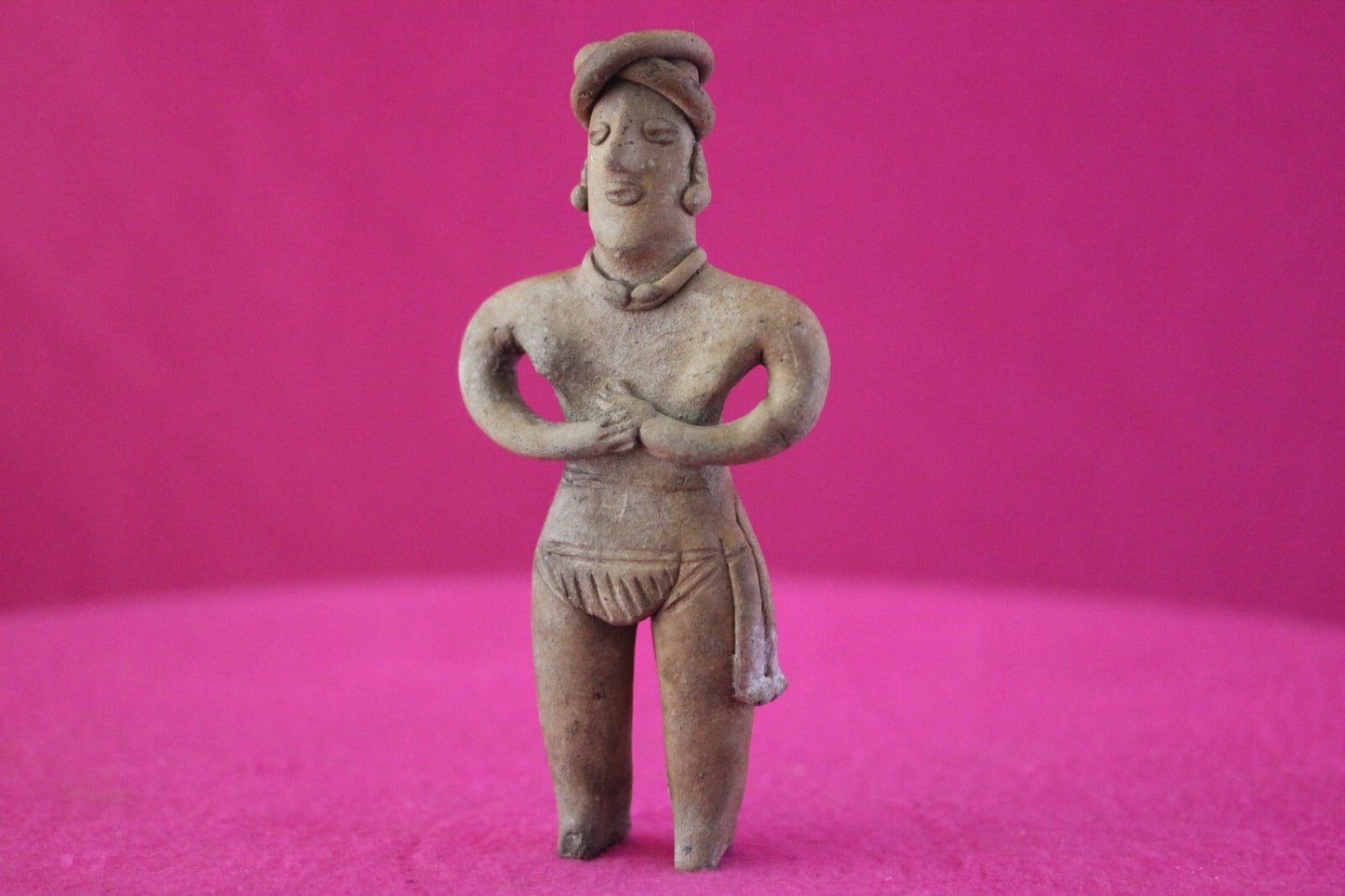 Pre Columbian Authentic Artifact Tomb Figure Colima Mexico 100 BC-250 AD COA 170