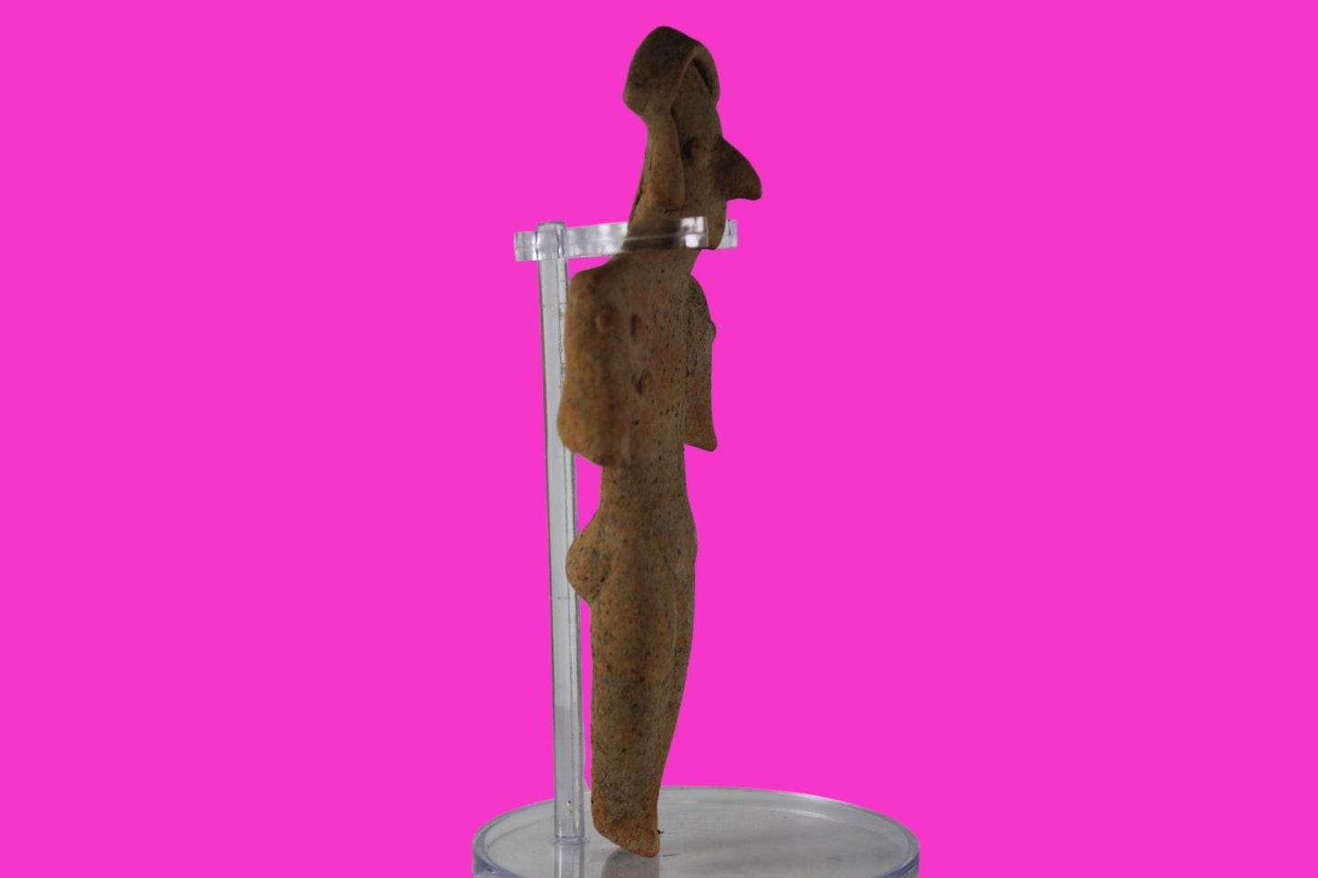 Pre Columbian Artifact 6 in Female Shaft Tomb Figure Colima Mexico 100BC COA 279