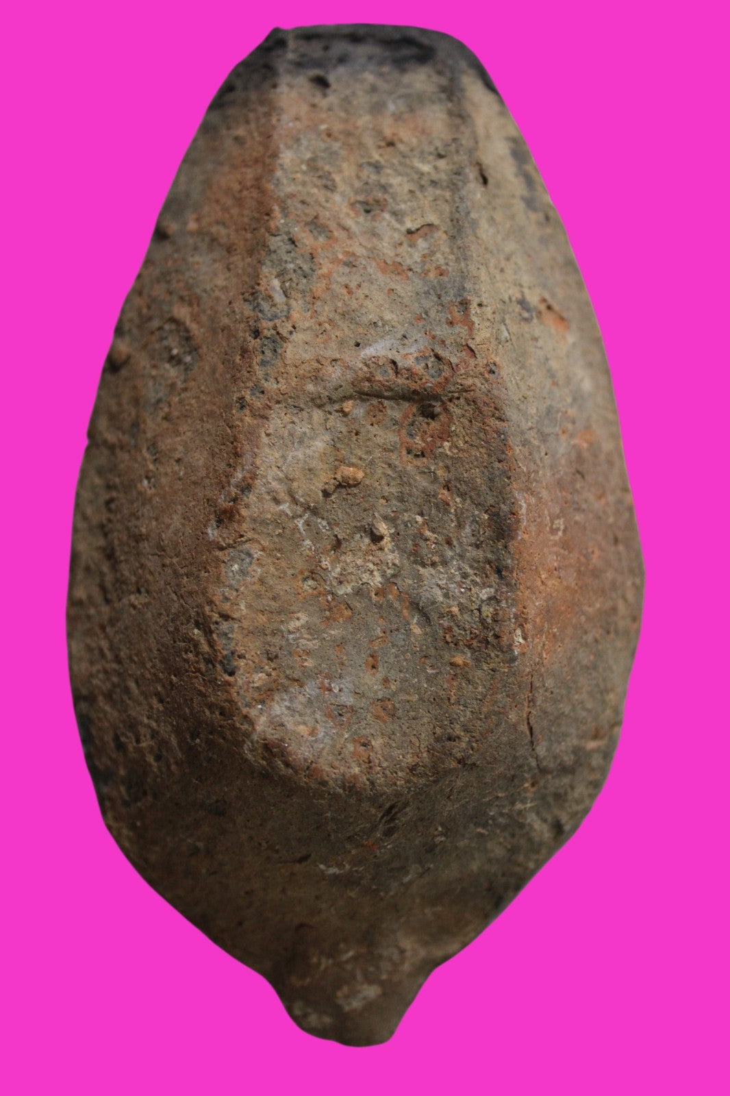 Ancient Holy Land Oil Lamp Artifact Jesus Christ Homeland 100BC-400AD COA 25