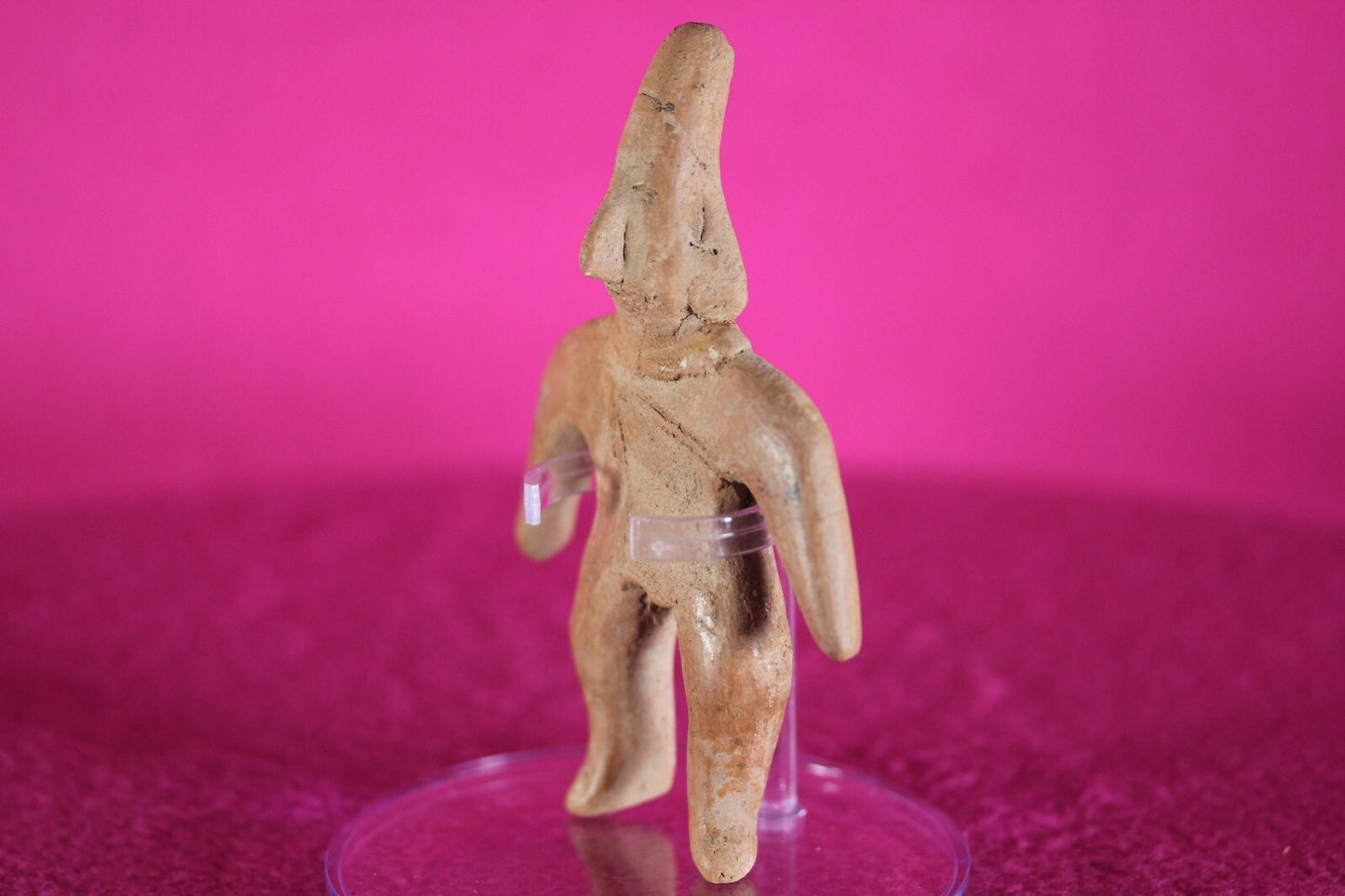 Pre Columbian Artifact Authentic  Archaic Tomb Figure Colima Mexico COA T97