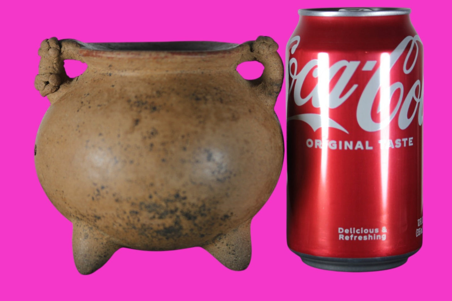 Pre Columbian Authentic Artifact  Tripod Bowl Nicoya Costa Rica 700 AD COA J07