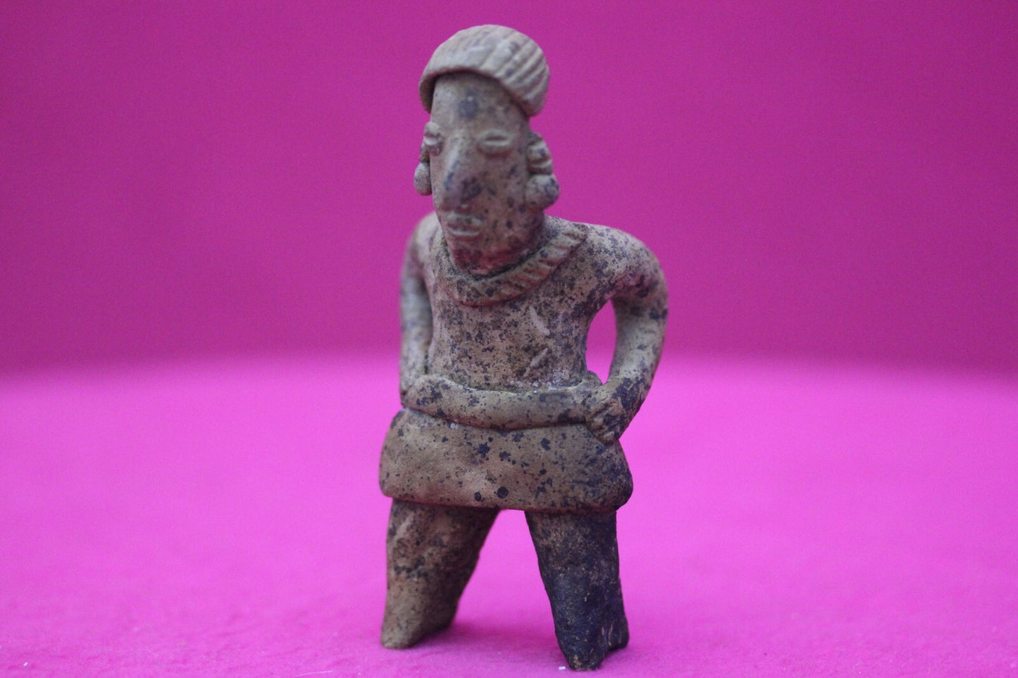 Authentic Pre Columbian Artifact Rare Grandma Tomb Figure Colima Mexico COA 144