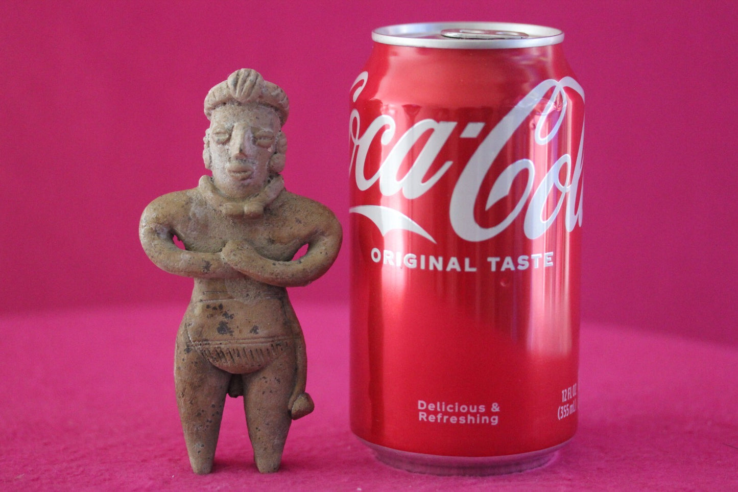 Pre Columbian Artifact Authentic Tomb Figure Colima Mexico 100 BC-250 AD COA 172