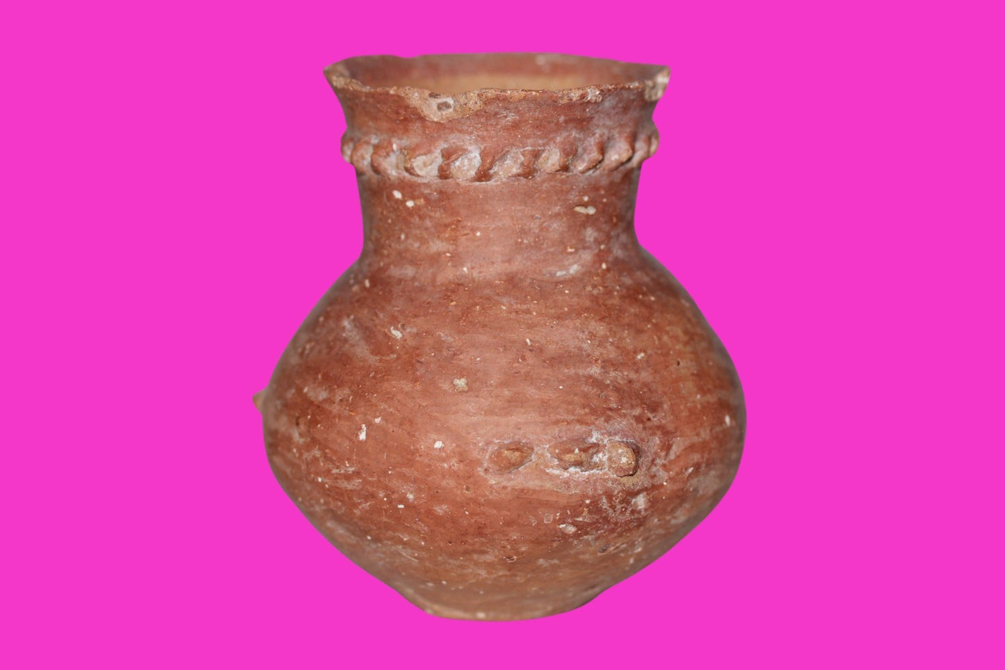 Holy Land Artifact Authentic 4000 Year Old Jug Time of Abraham 2000 BC COA J131