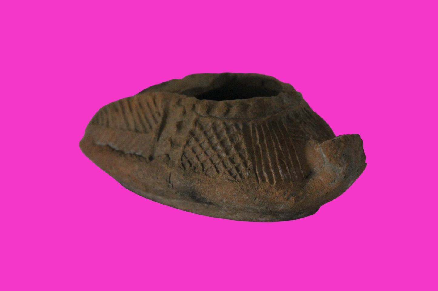 Ancient Holy Land Oil Lamp Artifact Jesus Christ Homeland 100BC-400AD COA 13