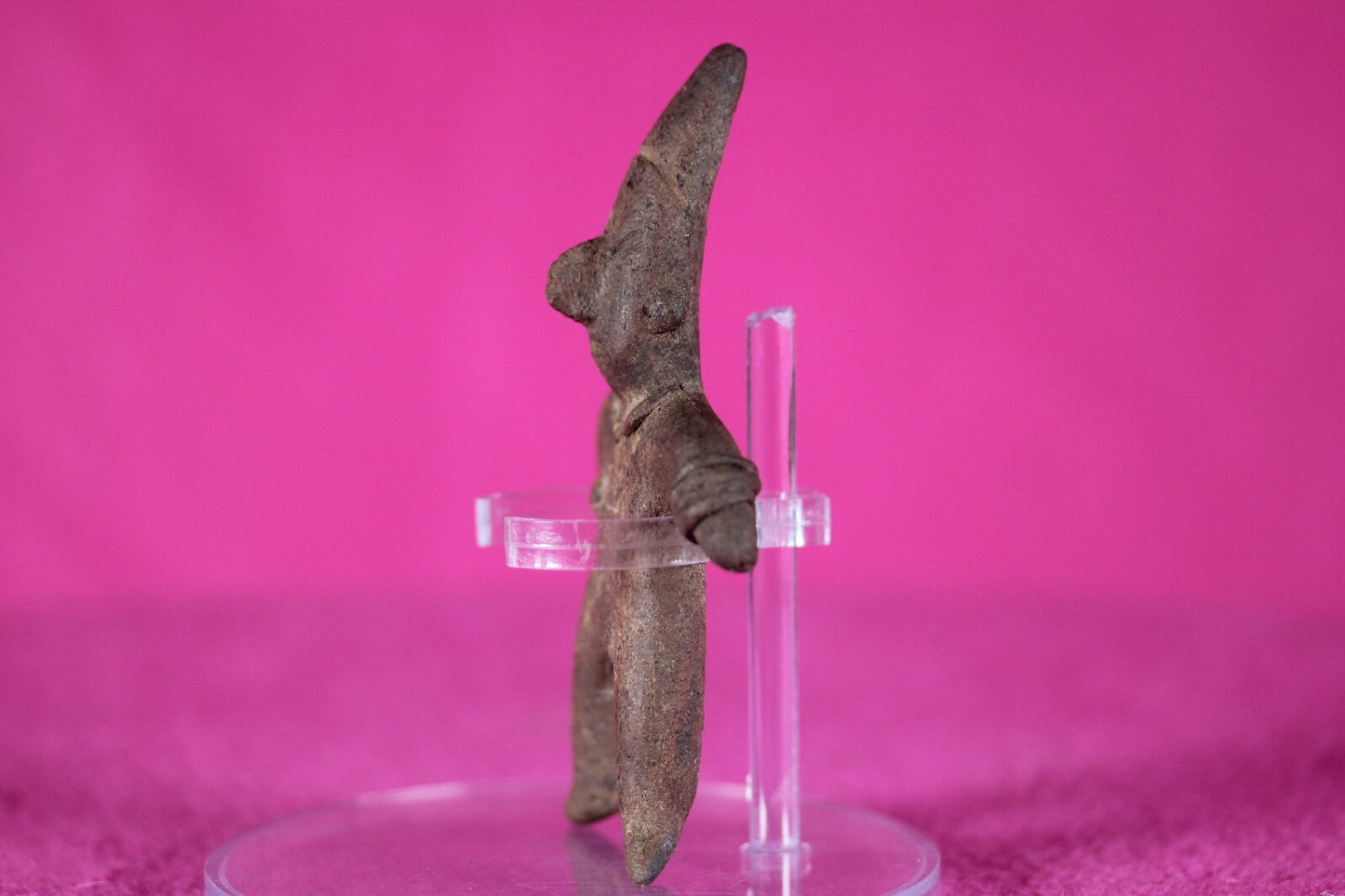 Authentic Pre Columbian Artifact Archaic Tomb Figure Colima Mexico 100BC COA 135
