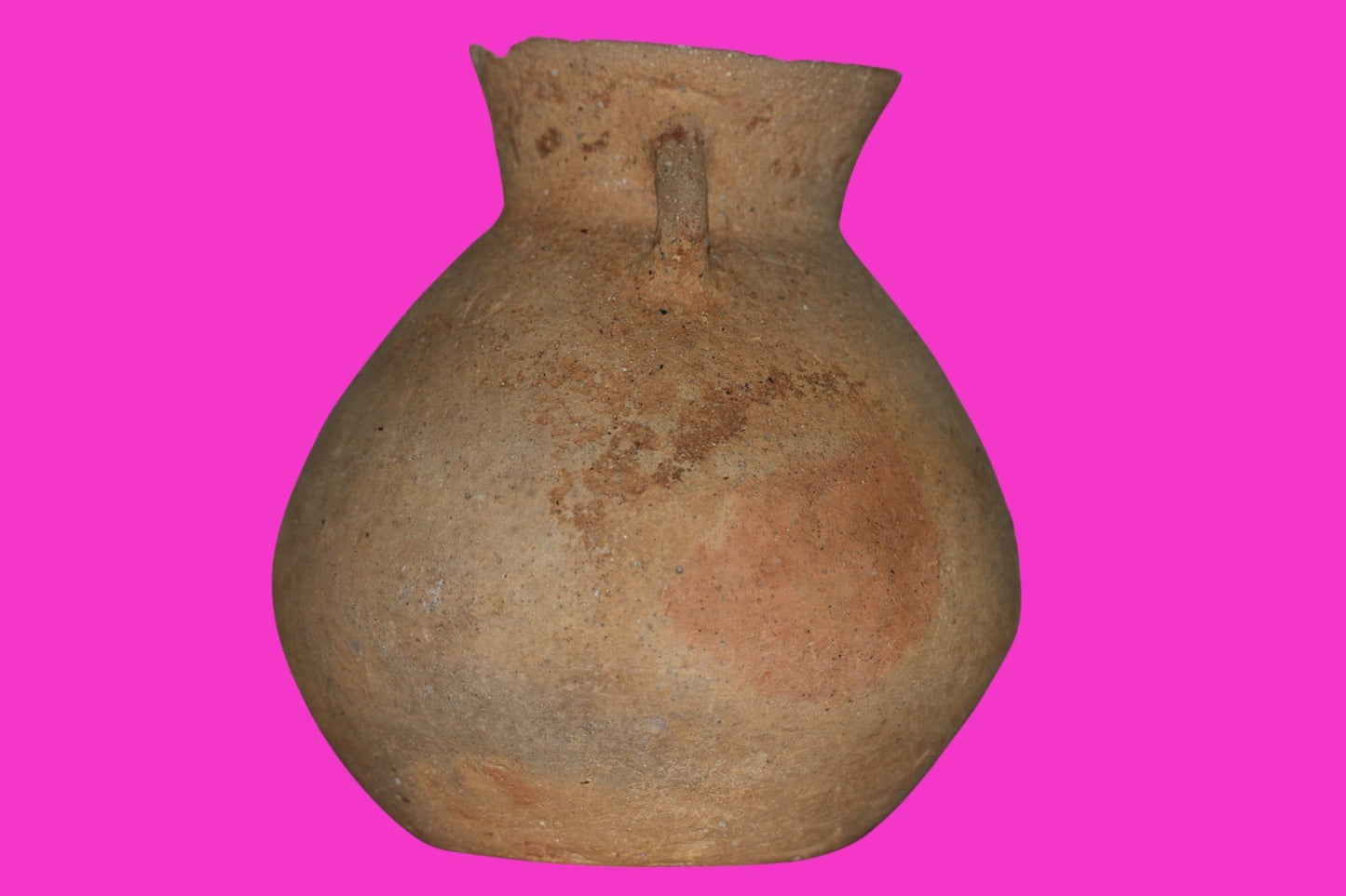 Holy Land Artifact Authentic 4000 Year Old Jar Time of Abraham 2000 BC COA J141