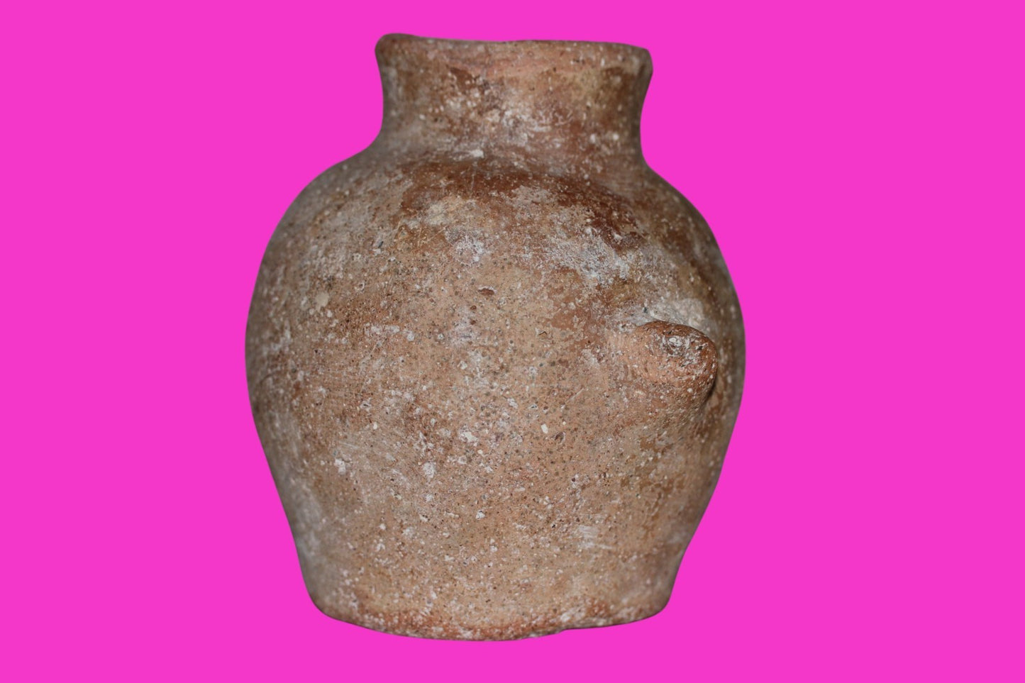 Holy Land Artifact Authentic 5500 Year Old Jar Early Bronze Age 3500 BC COA J142
