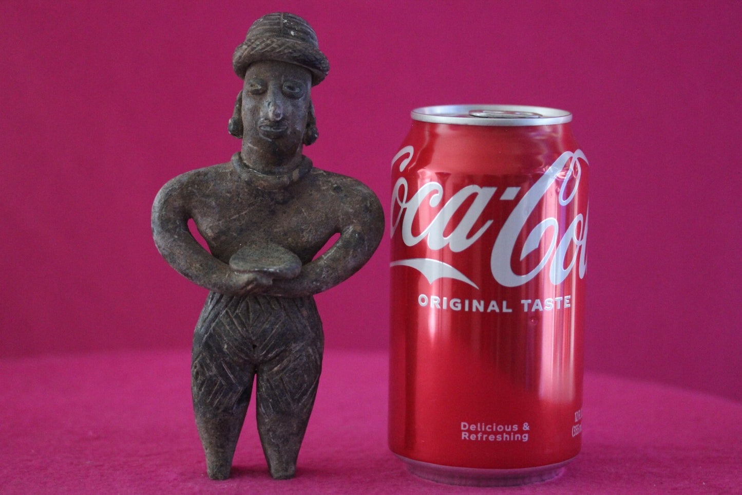 Pre Columbian Authentic Artifact Tomb Figure Colima Mexico 100 BC-250 AD COA 171