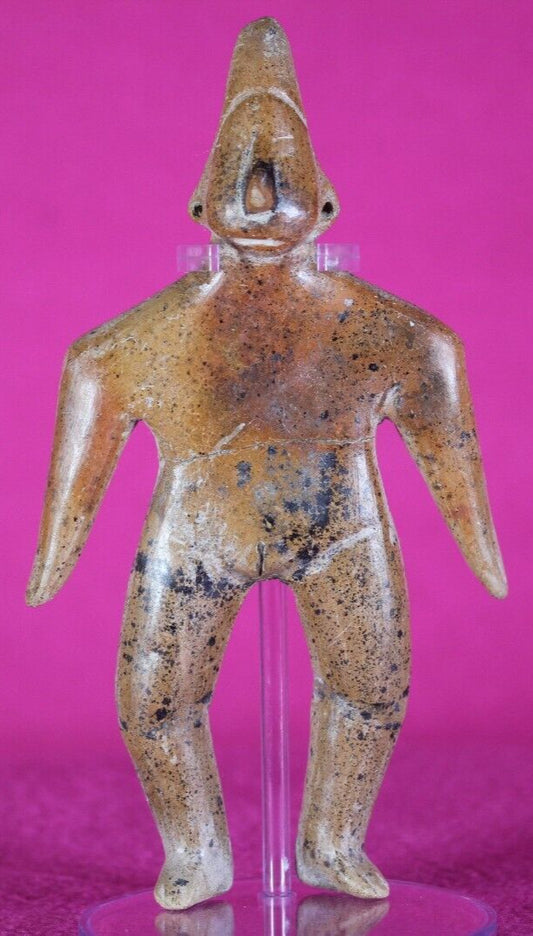 Pre Columbian Artifact Colima Shaman Mexico 200 BC-300 AD ex Primitivo COA T33