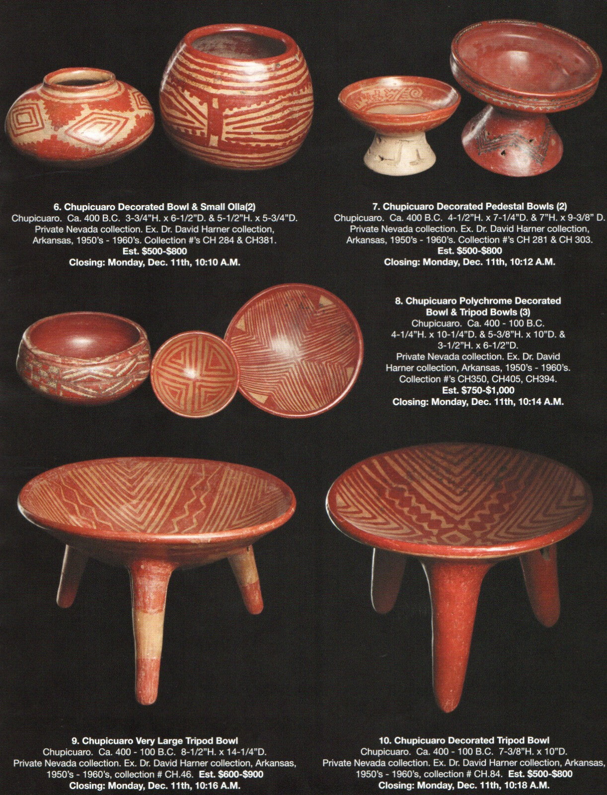 Pre Columbian Artifacts Price & Value Guide Arte Primitivo Auction Catalog 112