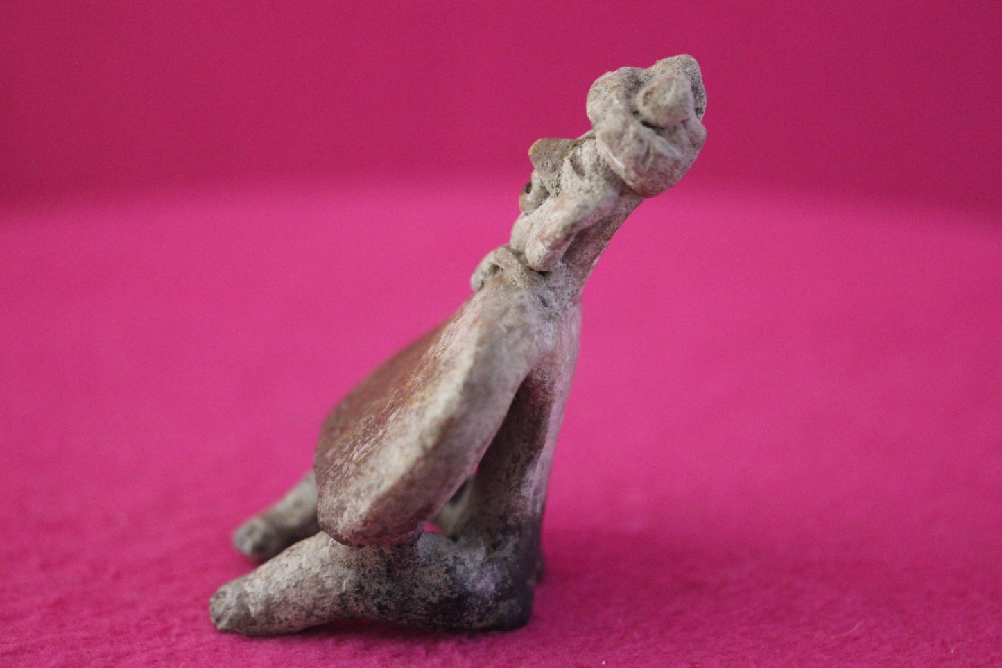 Pre Columbian Authentic Artifact Rare Skirted Tomb Figure Colima Mexico COA 183