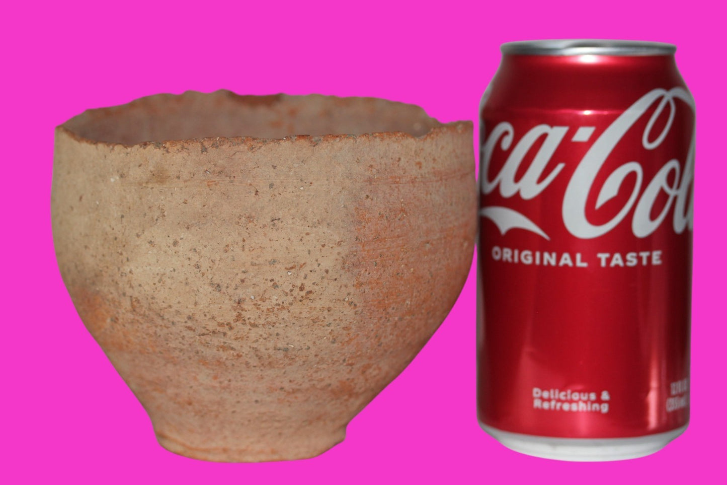 Ancient Holy Land Artifact From Time of Jesus Christ Bowl 100BC-200AD COA J136