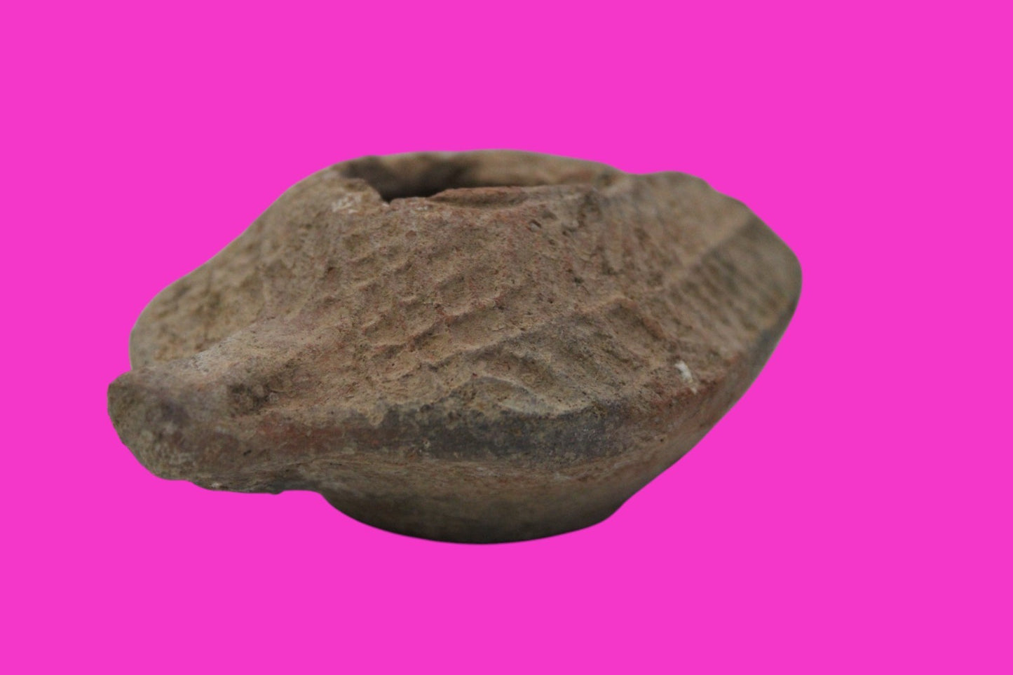Ancient Holy Land Oil Lamp Artifact From Jesus Christ Home Land 100-500AD COA 54