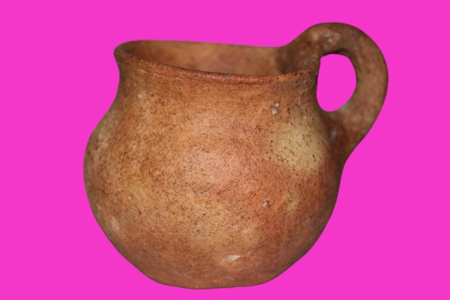 Holy Land Artifact Authentic 4000 Year Old Cup Time of Abraham 2000 BC COA J119